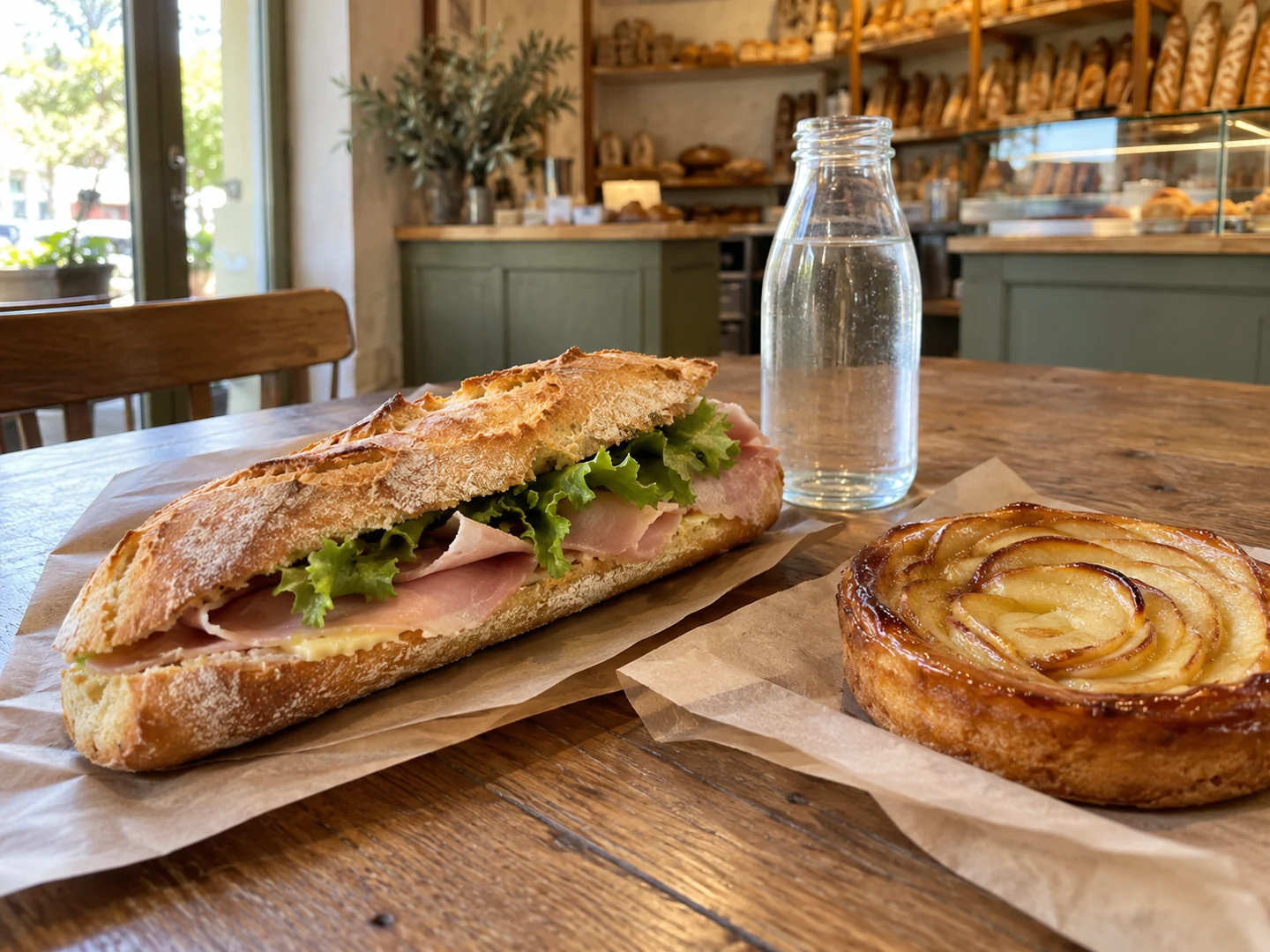 Le sandwich baguette