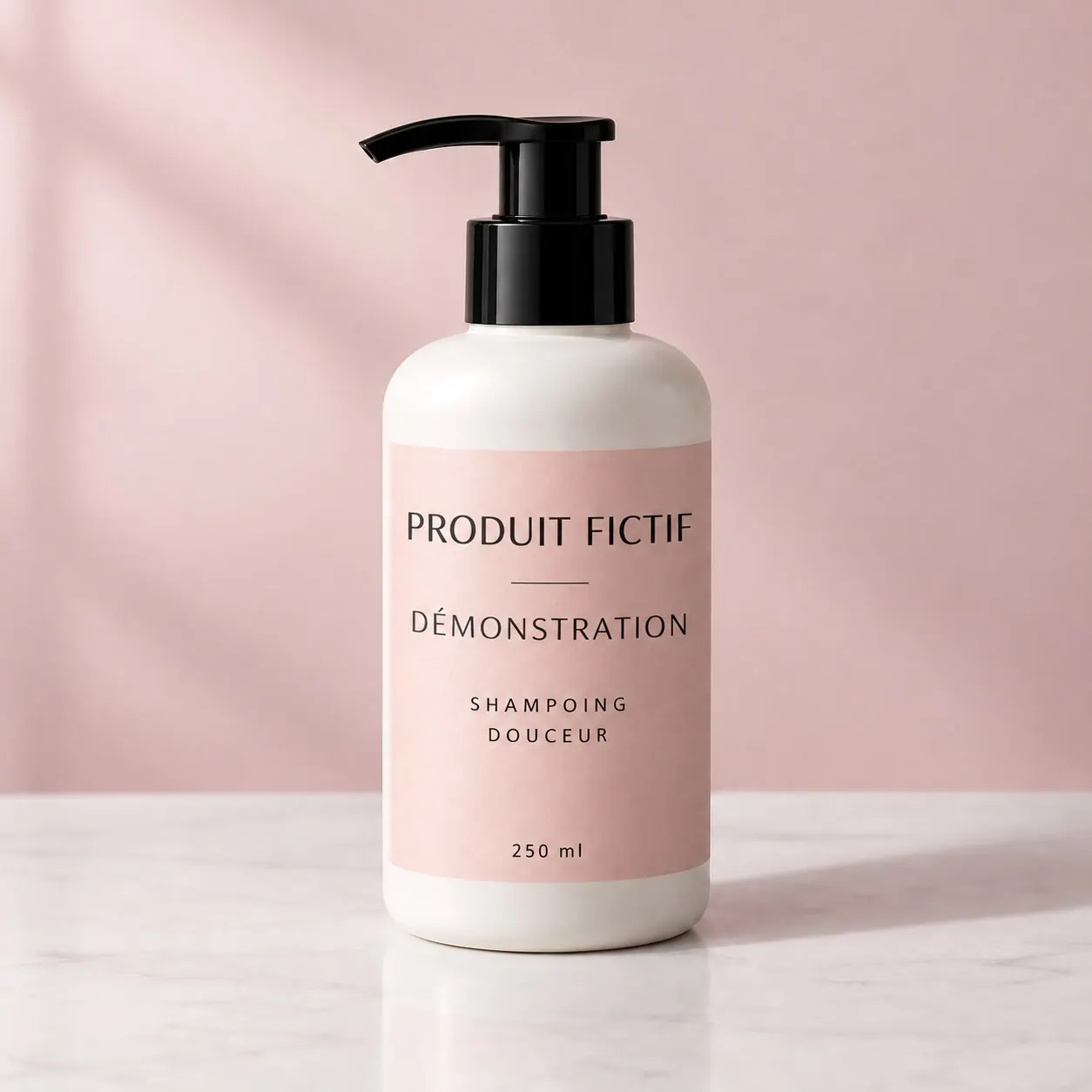 Produit fictif de démonstration, Shampoing douceur